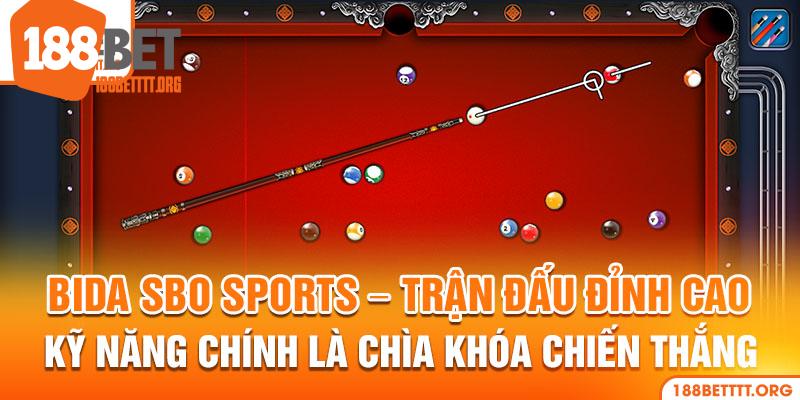 Sơ lược về trò chơi Bida Sbo Sports